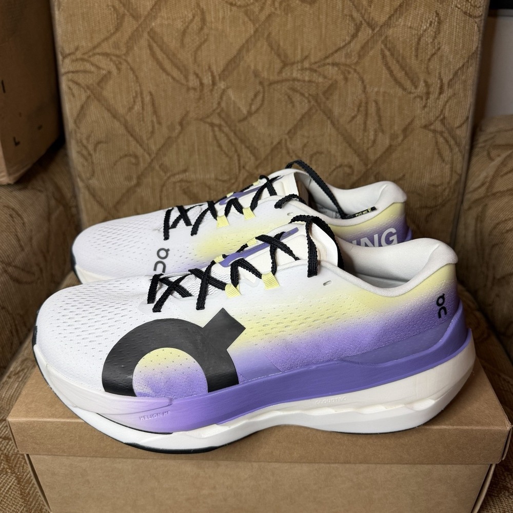 On Cloud Cloudboom Max White/Juniper | 3MF30310438 Men's Size 12 Tried On* Clean
